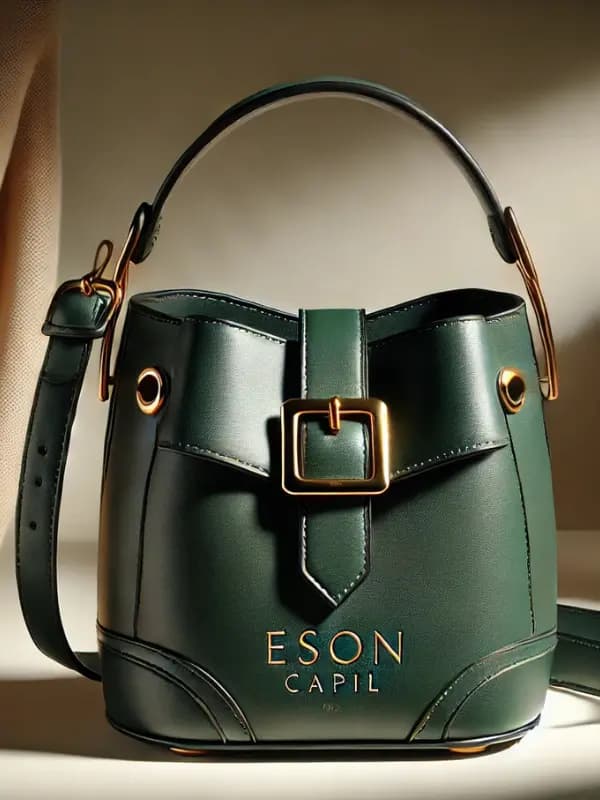 Chic Bucket Bag in Green