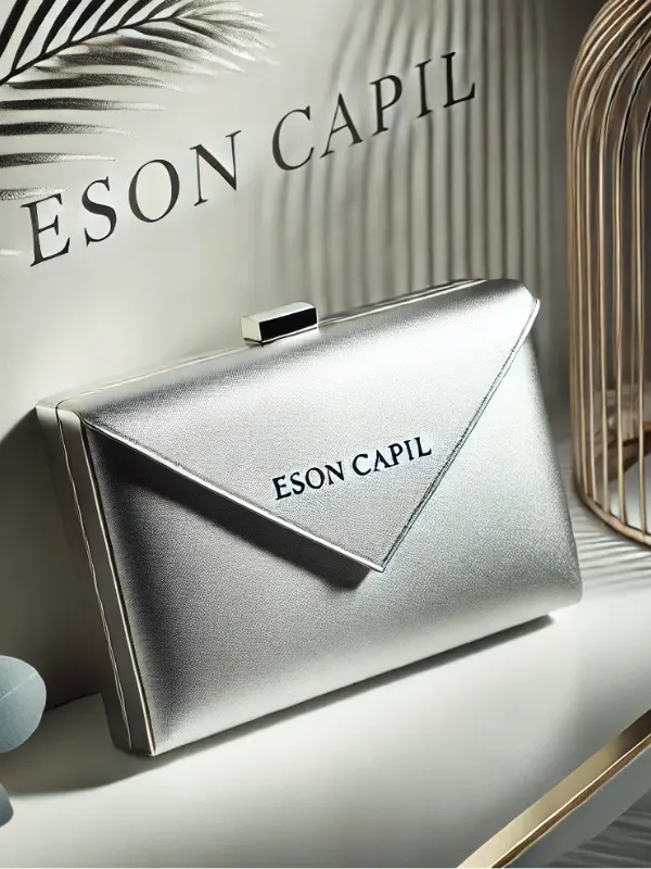 Elegant Clutch in Silver