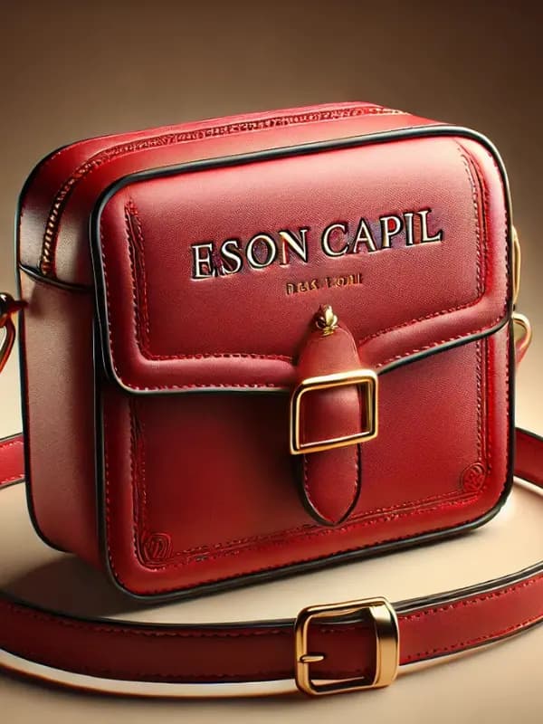 Elegant Crossbody in Red