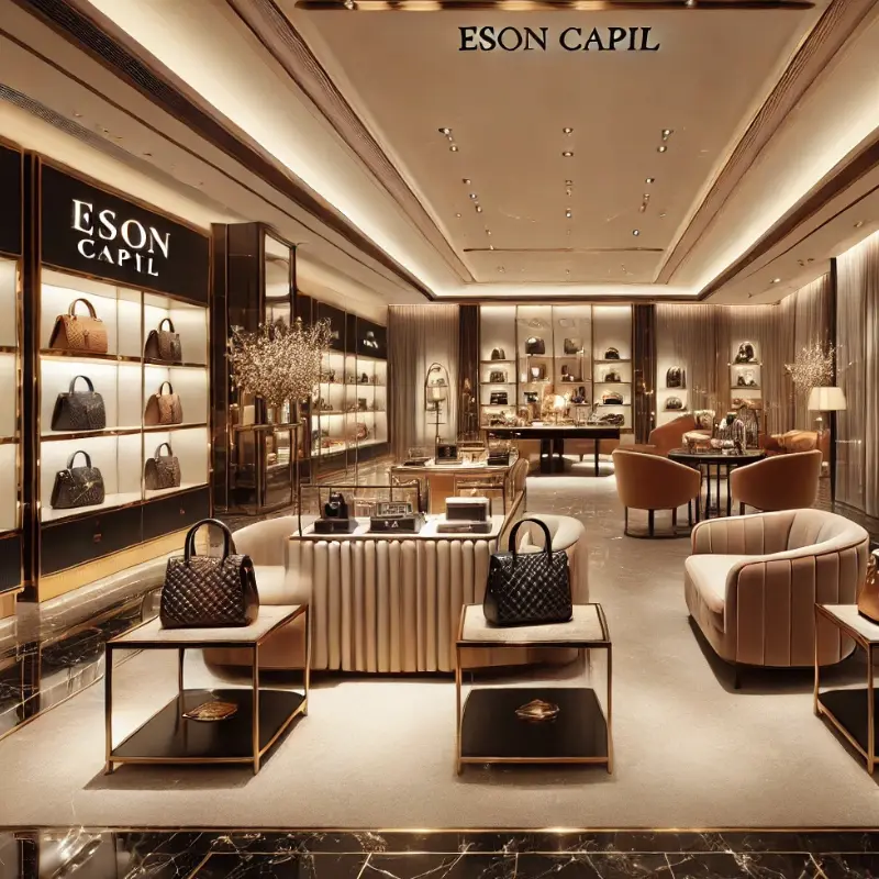 Luxury store interior